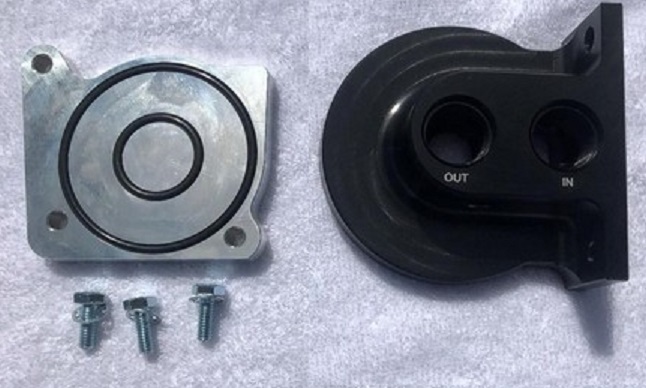 Gen 3 Hemi Filter Block Off Plate & Remote Filter Adapter Kit